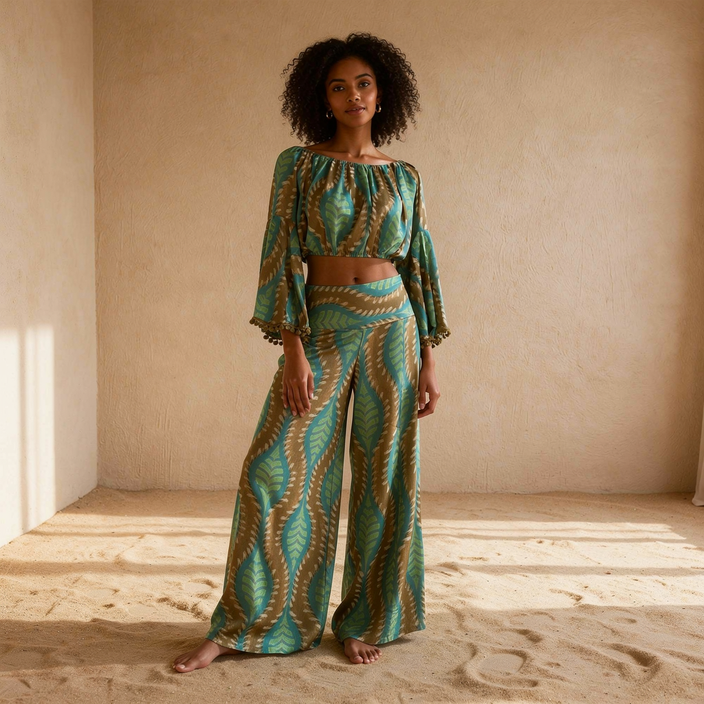 Greek pants and Granada top