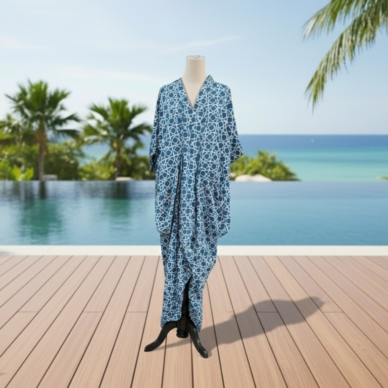X Kaftan Blue