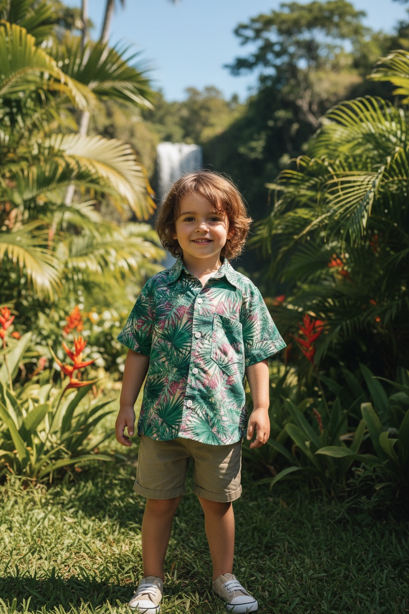 Kid Tropical Shirt