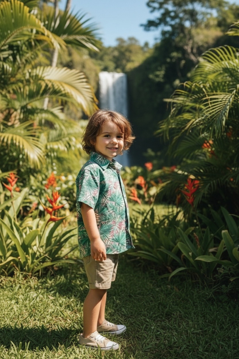 Kid Tropical Shirt