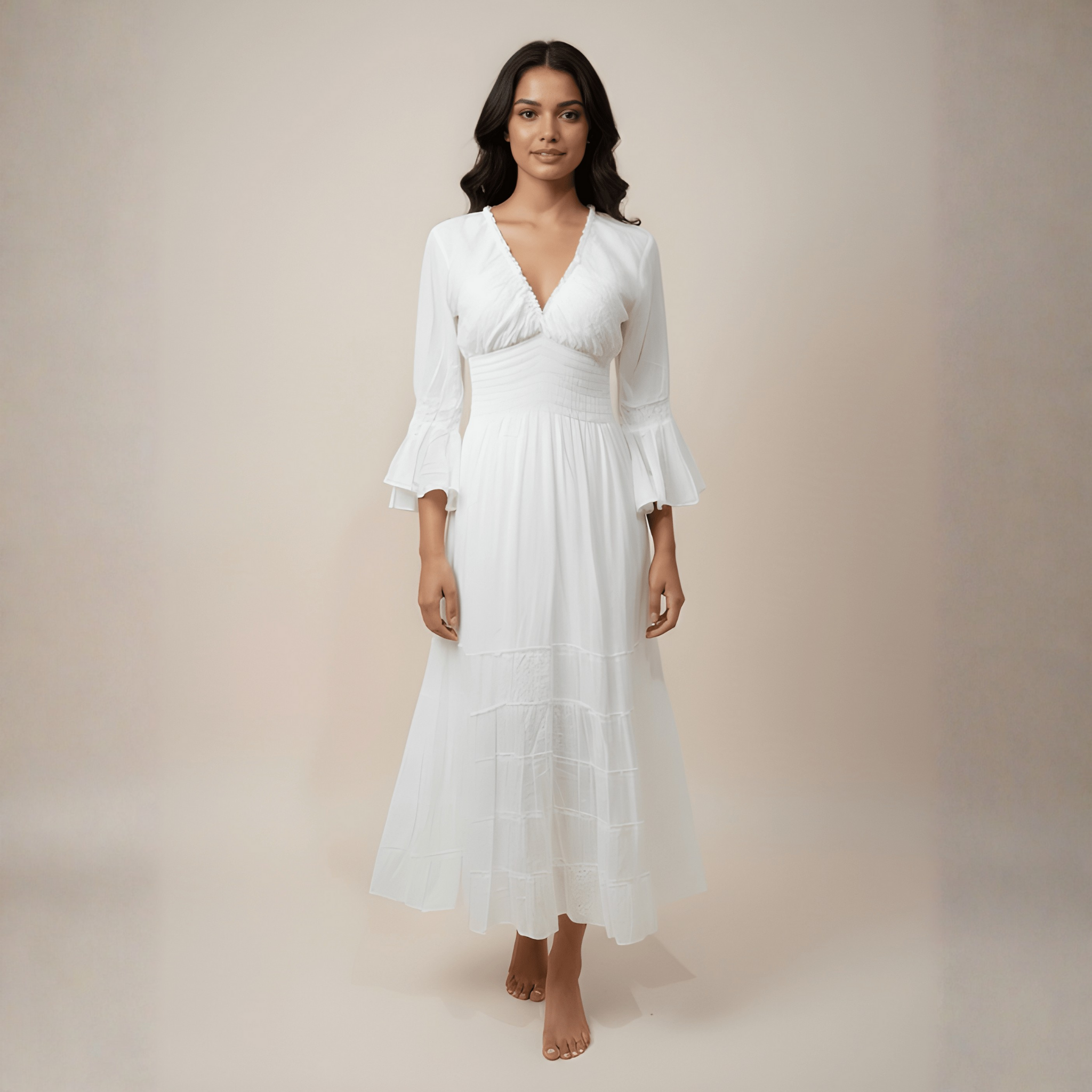 Mabel Dress with Sleeves