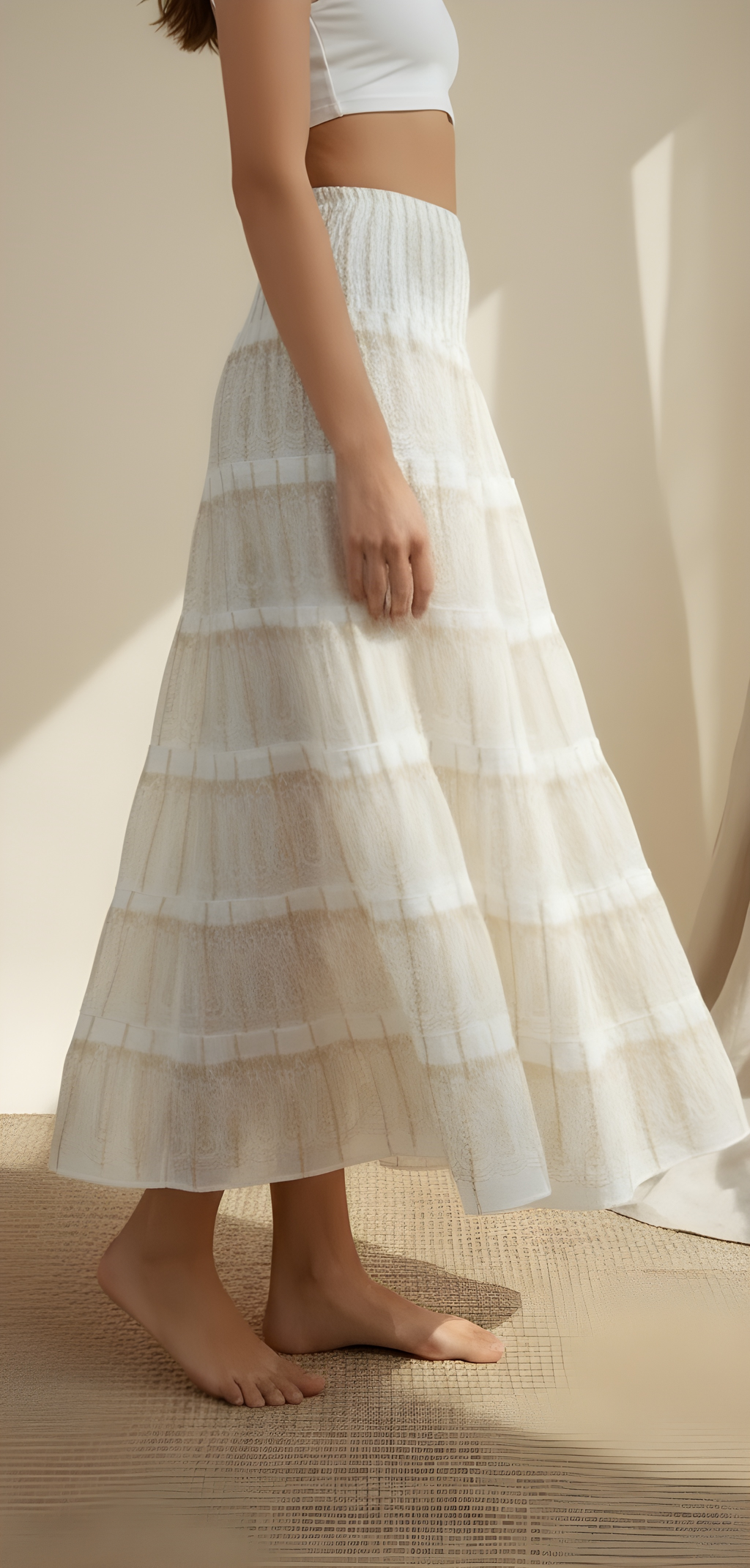 Golden Sands Boho Skirt