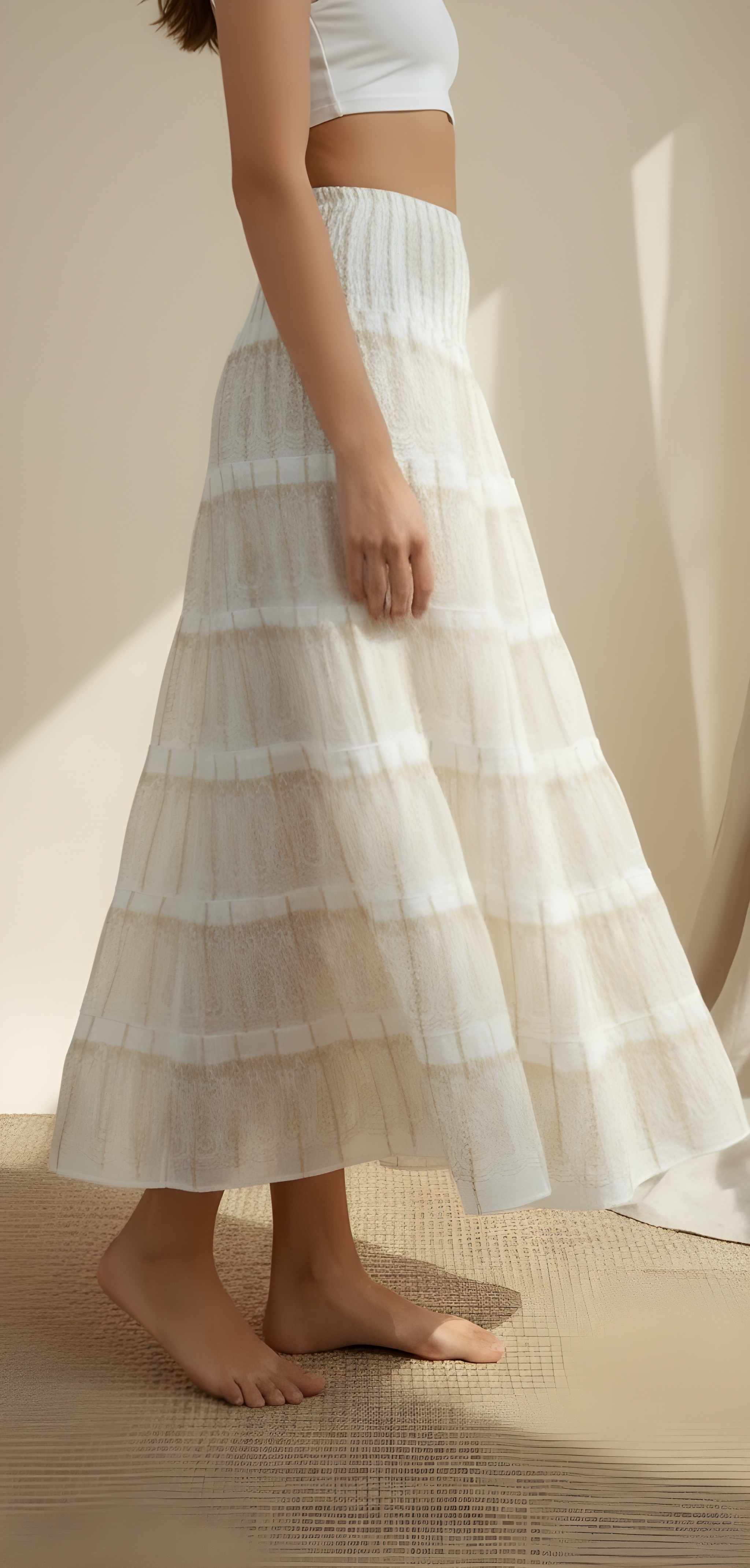 Golden Sands Boho Skirt