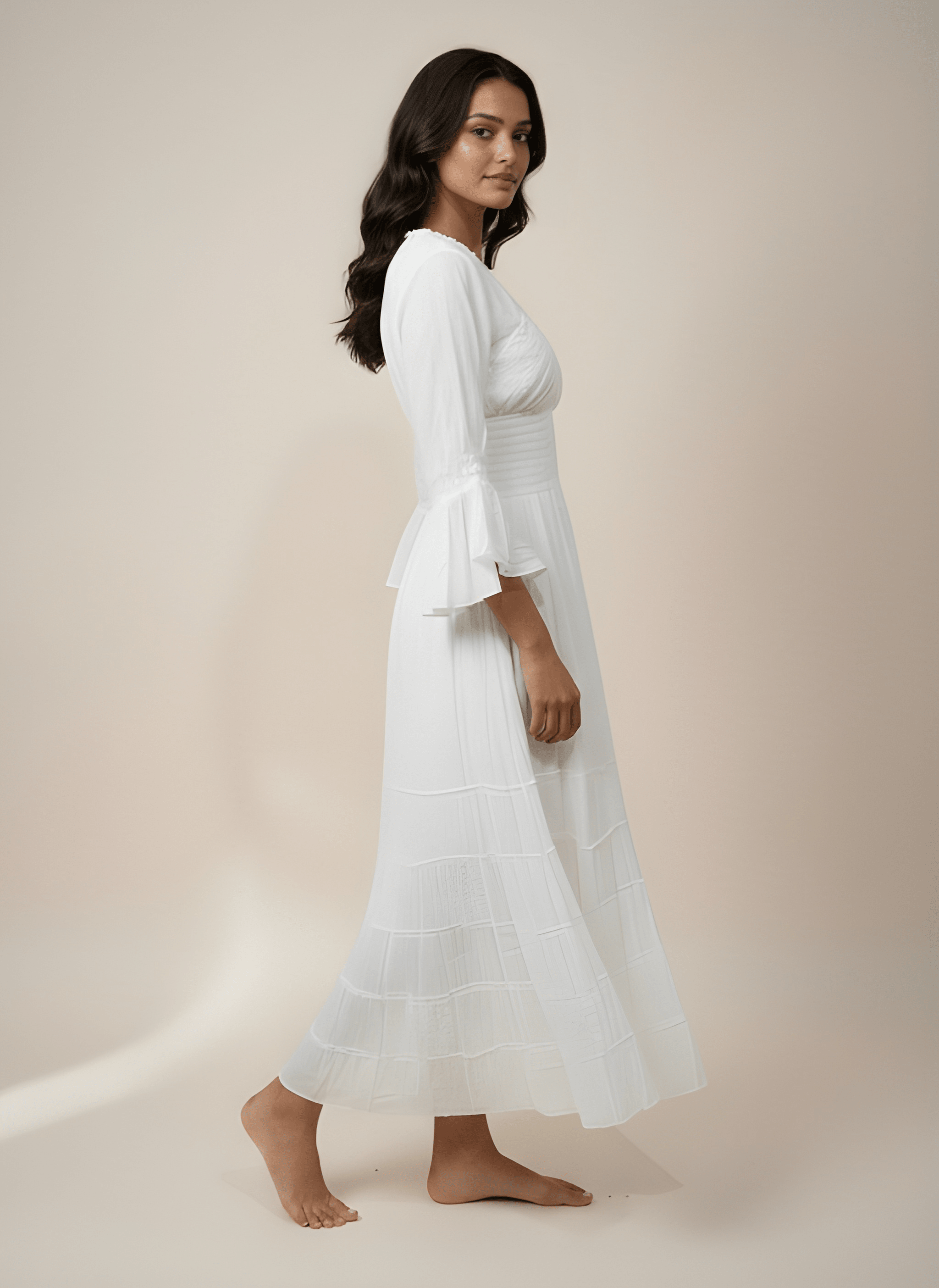 Mabel Dress with Sleeves