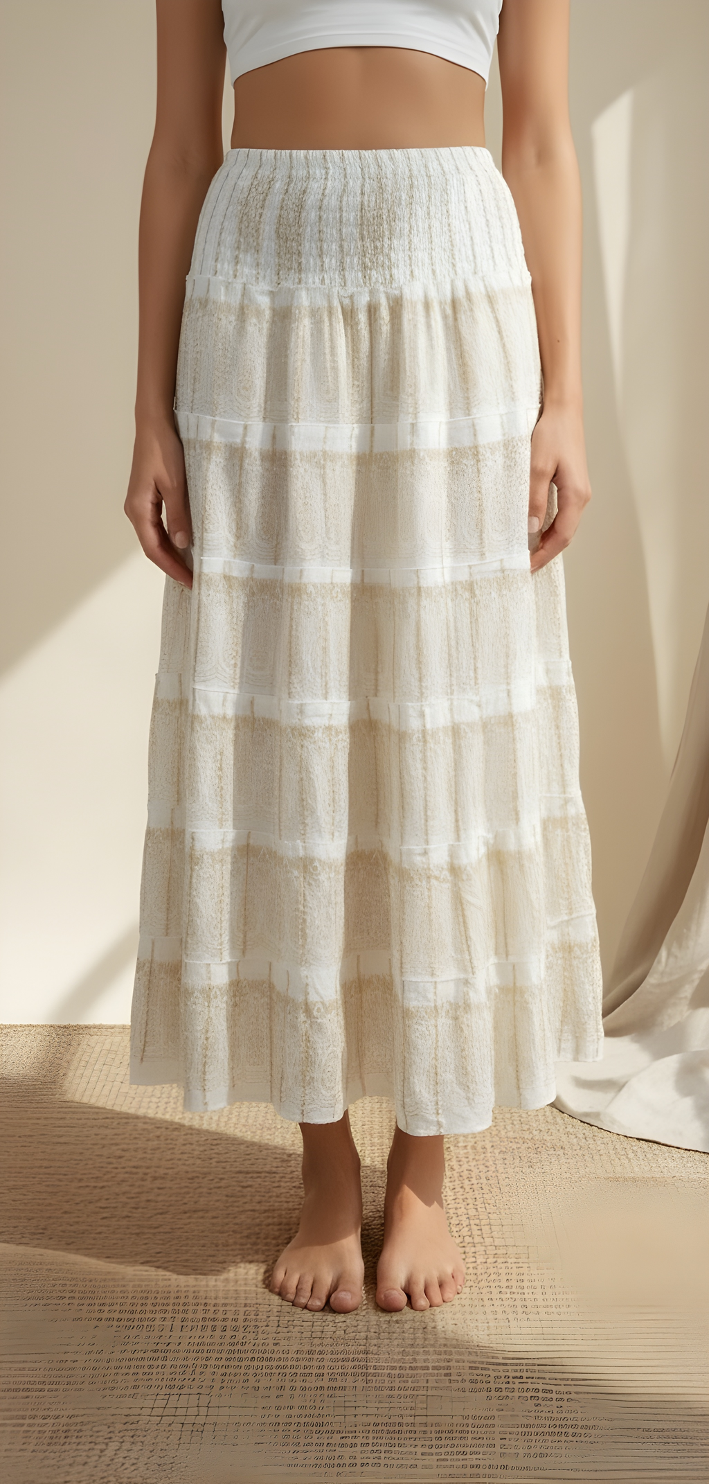 Golden Sands Boho Skirt