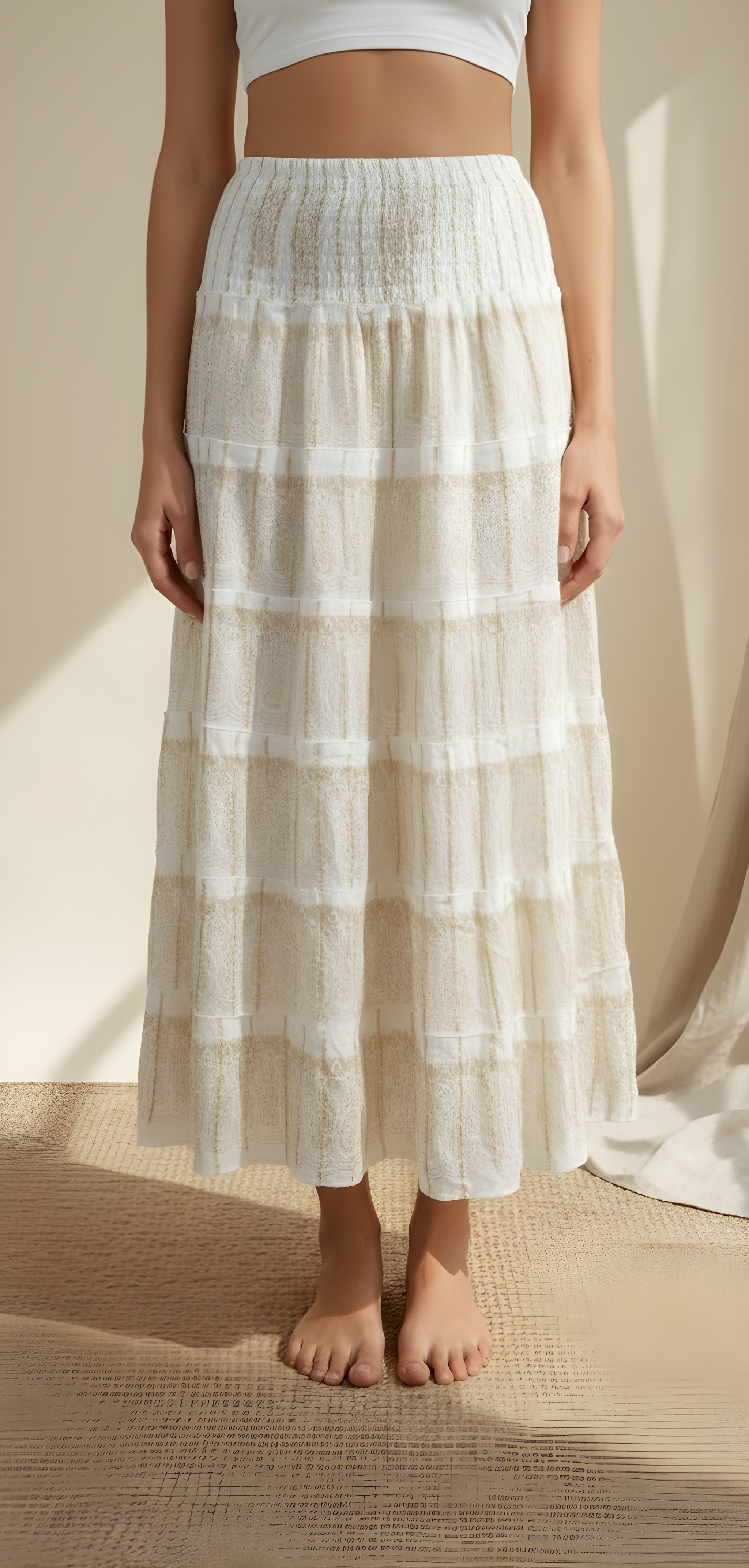 Golden Sands Boho Skirt