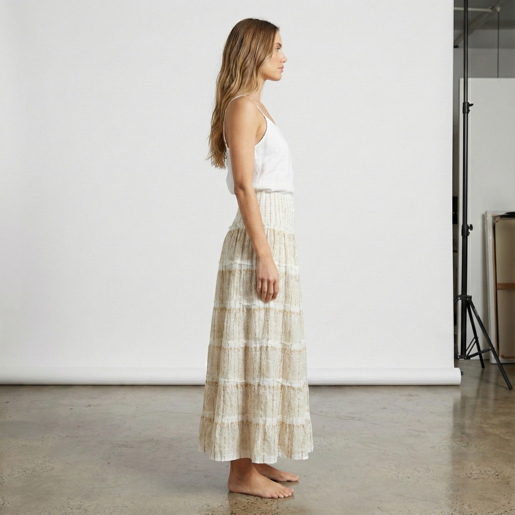 Golden Sands Boho Skirt