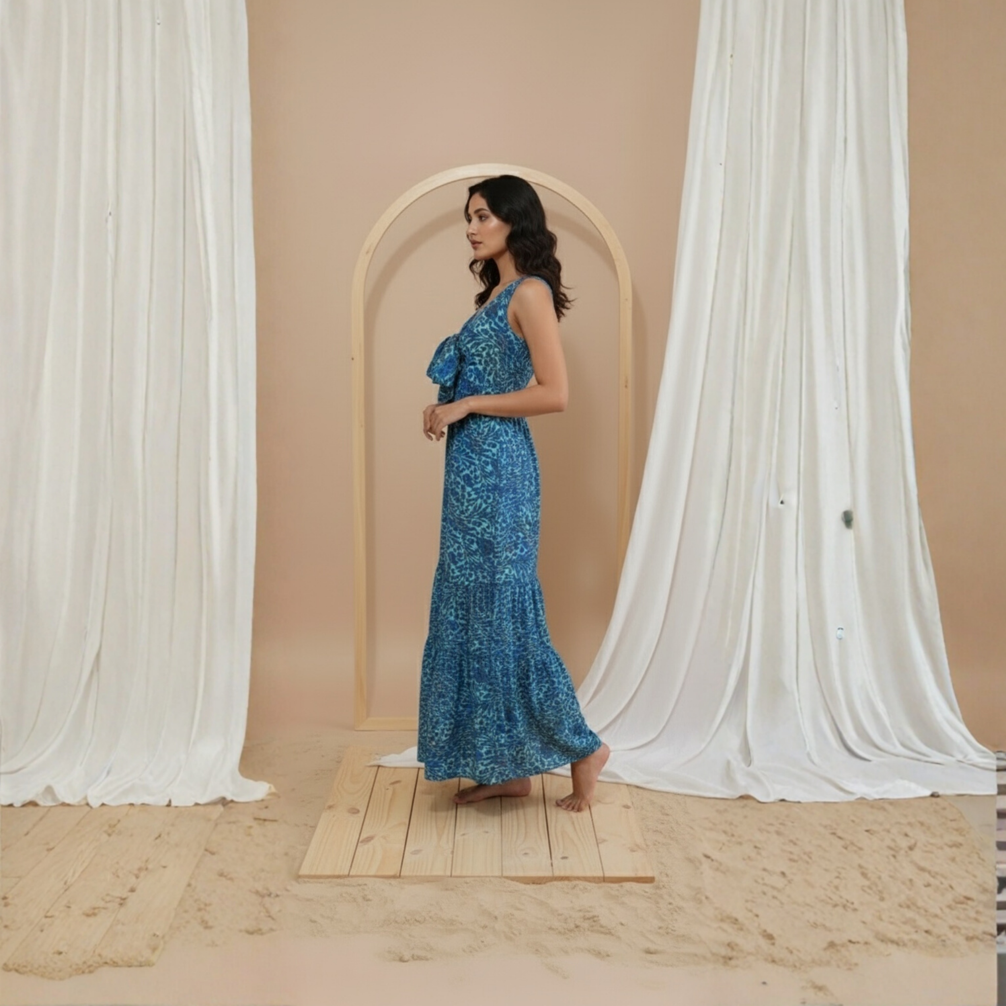 Zanzibar Sleeveless Blue